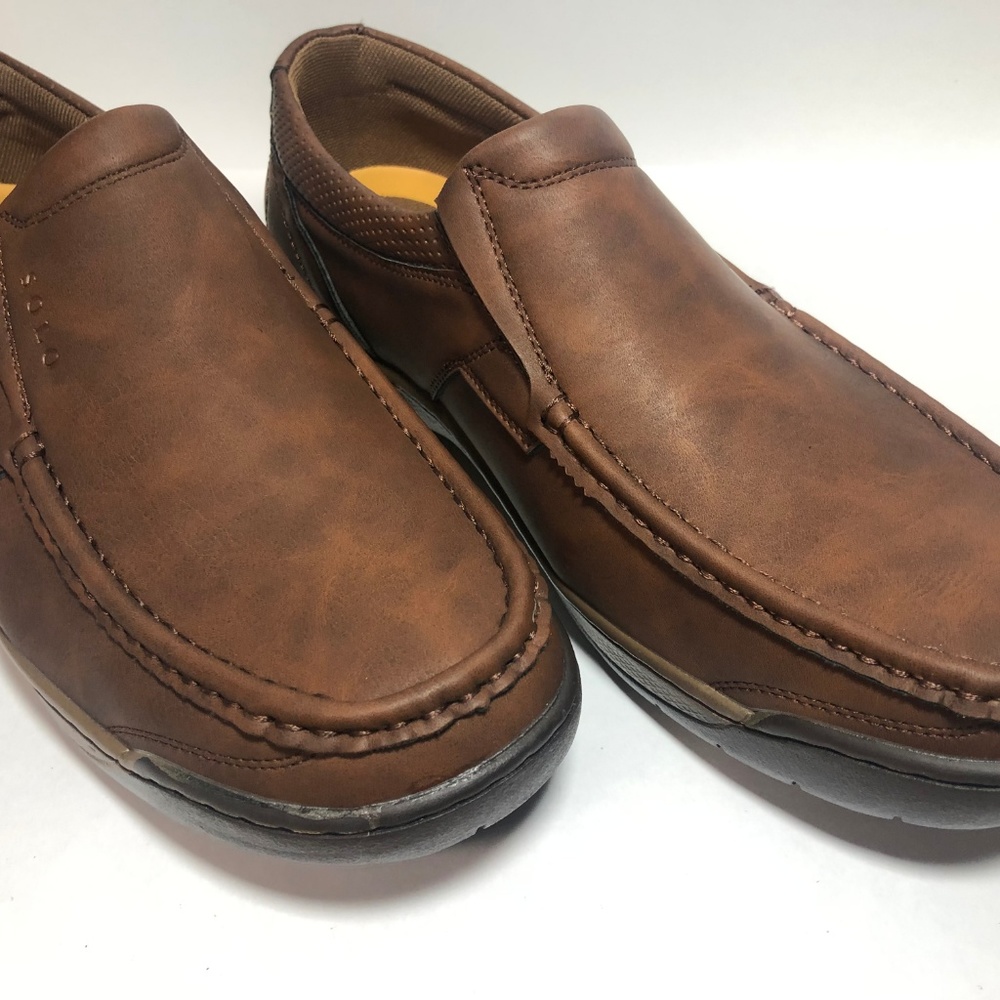 Solo Men's Brand Comfort Casual Slip on